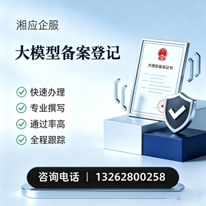 宜春大模型备案申报服务