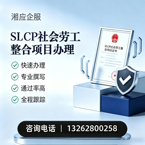 宜春SLCP社会劳工整合项目申报服务