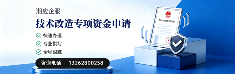 宜春技术改造专项资金申报服务