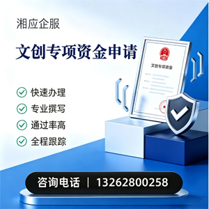 宜春文创专项资金申报服务