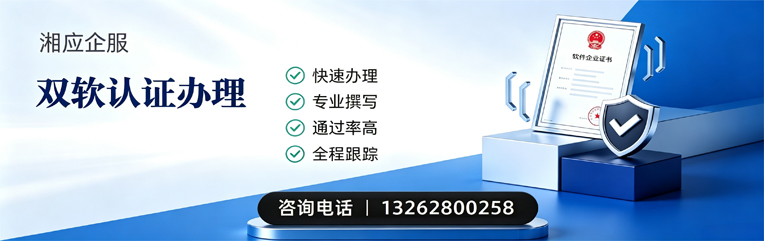 宜春双软认证申报服务